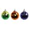 1.5" Green, Orange & Blue Disco Halloween Ball Ornaments, 6ct. by Ashland®